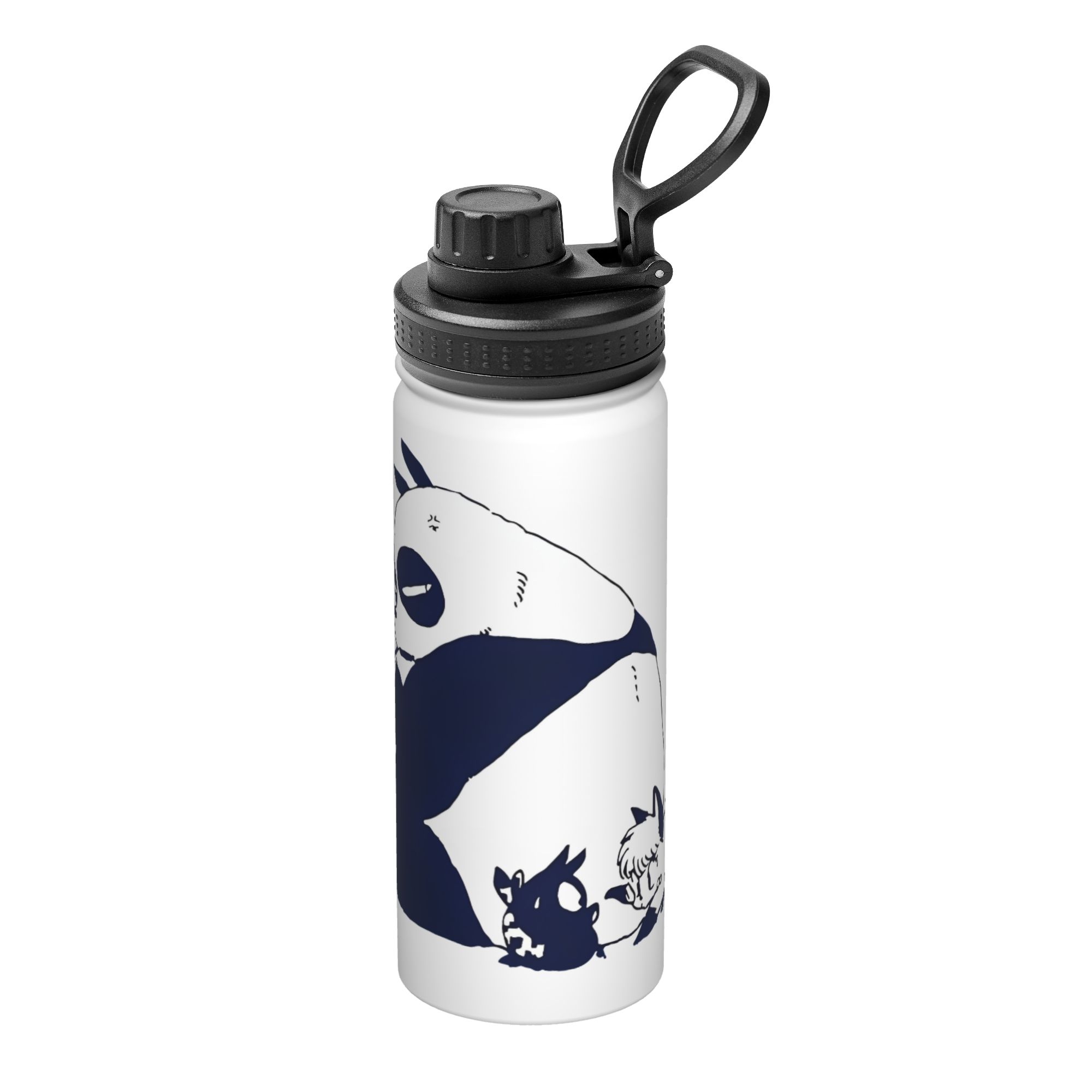 Sports Water Bottle Insulated - Ranma 1/2 Japanese Anime Panda 18OZ