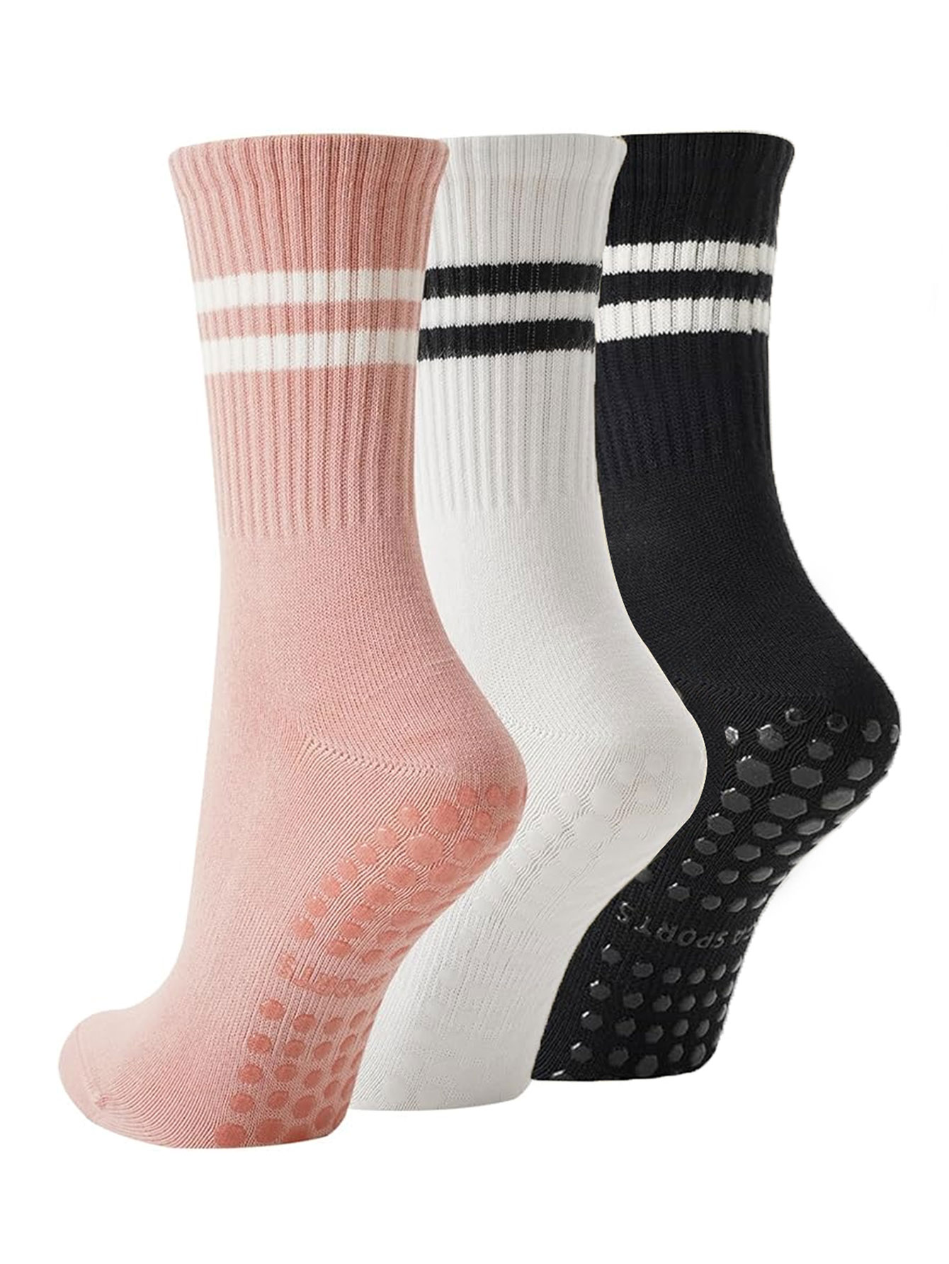 3 Pairs of Yoga Socks, Non-Sli - огляд і ціна Jump Rope